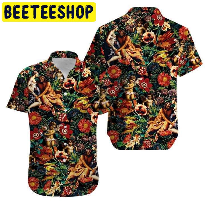 Hera & Zeus Garden Hawaiian Shirt