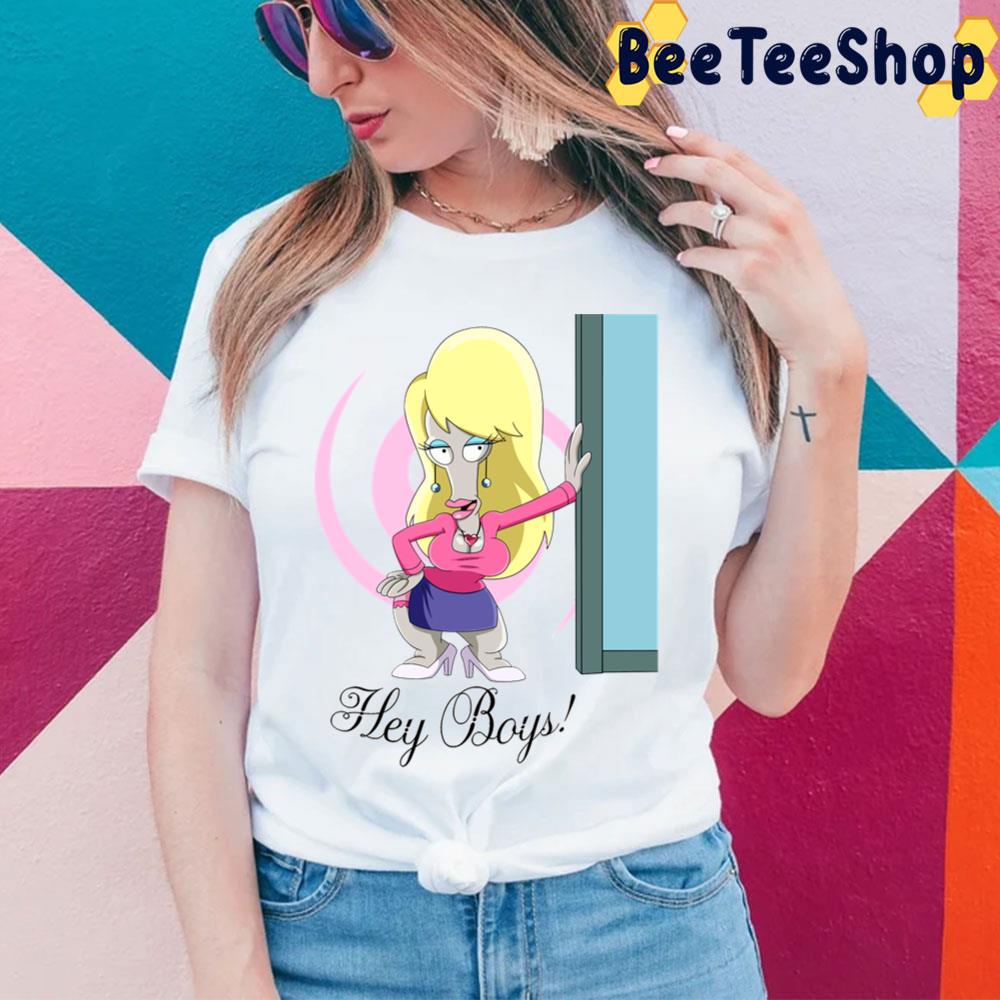 Hey Boys! Funny Roger American Dad Trending Unisex T-Shirt