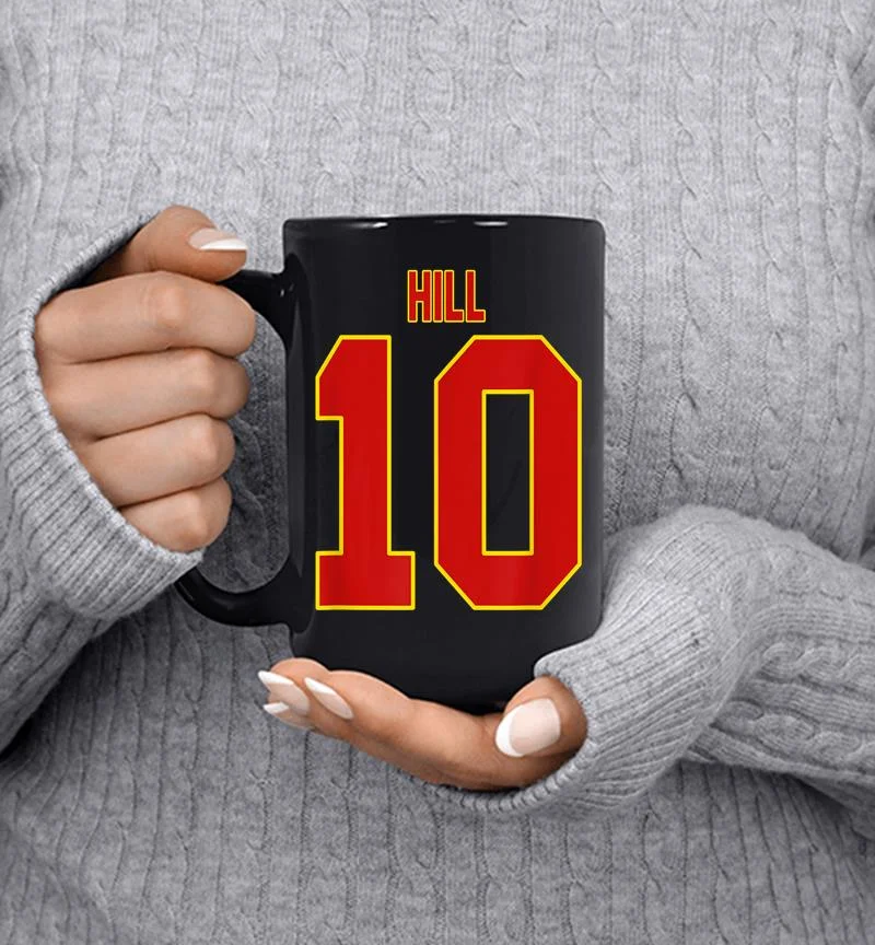 Hill 10 Ten 8211 Kansas City Football Mug