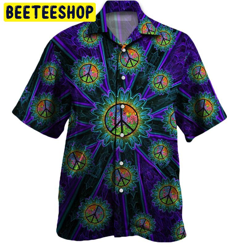 Hippie 3D Trending Hawaiian Shirt