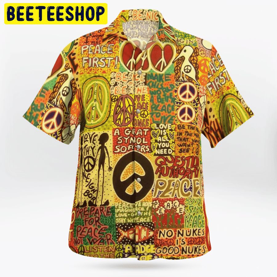 Hippie A Great Symbol Trending Hawaiian Shirt