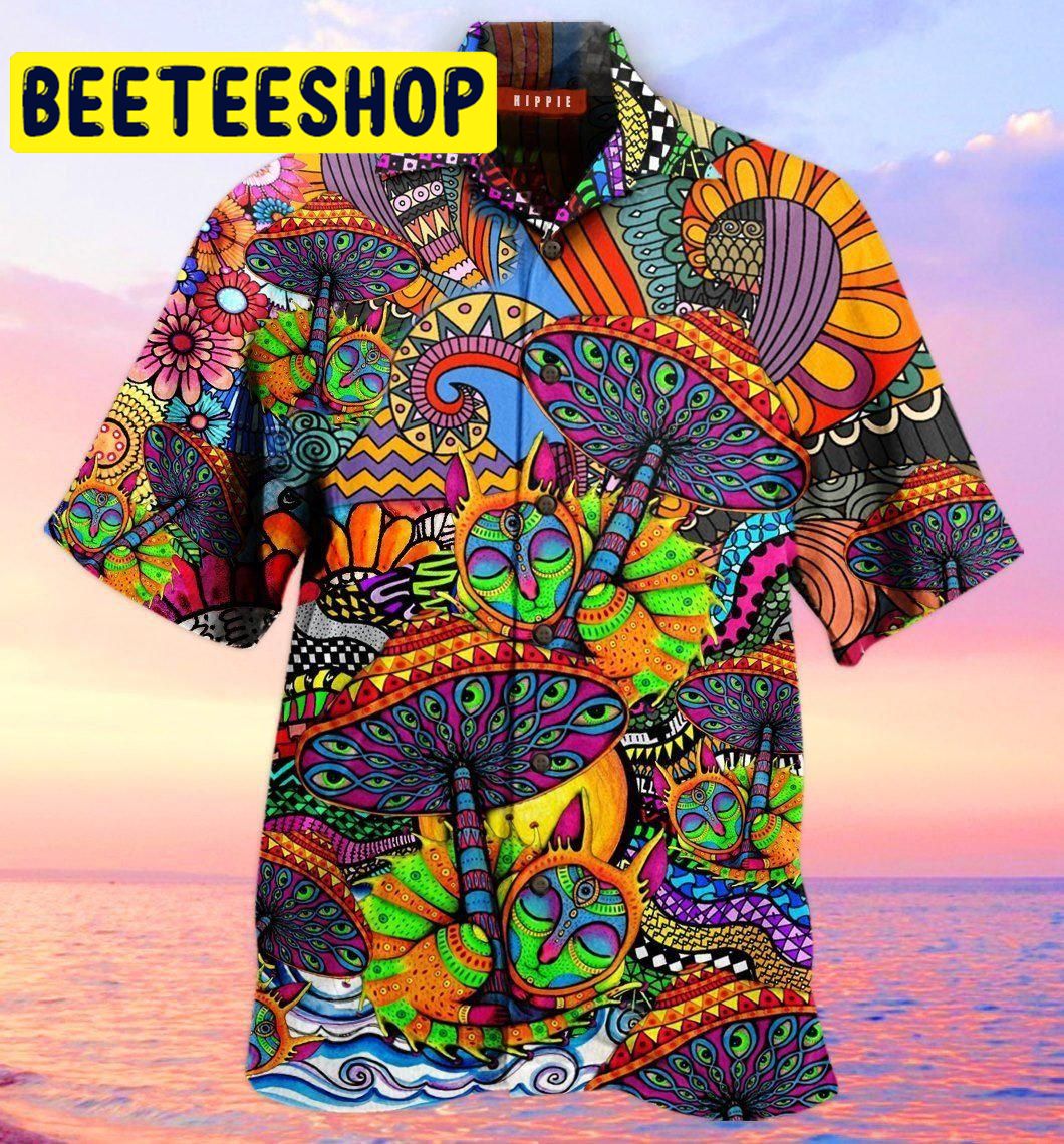 Hippie Unisex Hawaiian Shirt