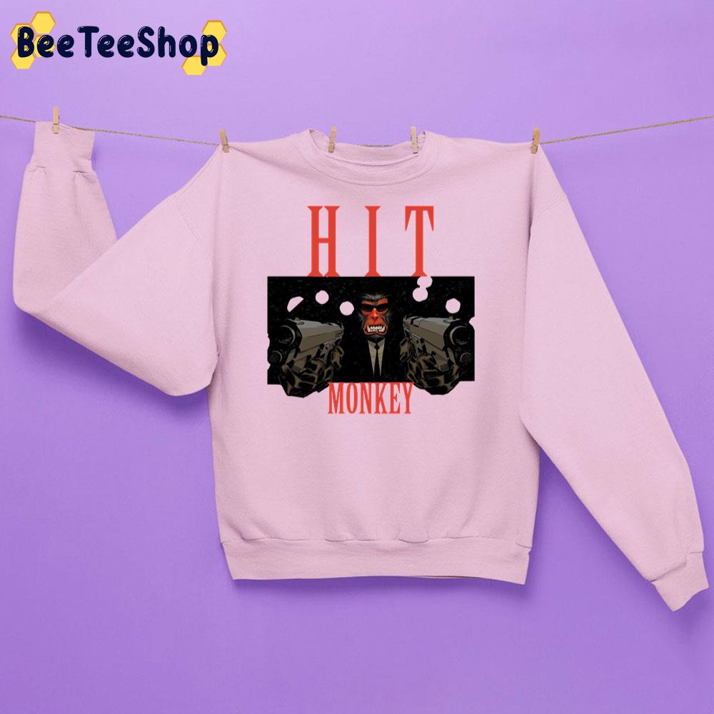 Hit Monkey With Two Guns Trending Unisex Sweatshirt