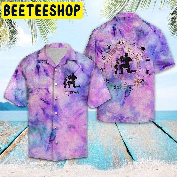 Horoscope Aquarius Lover Hawaiian Shirt