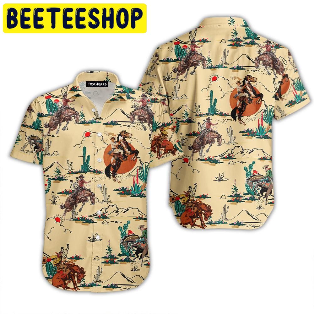 Horse Cowboy Hawaiian Shirt