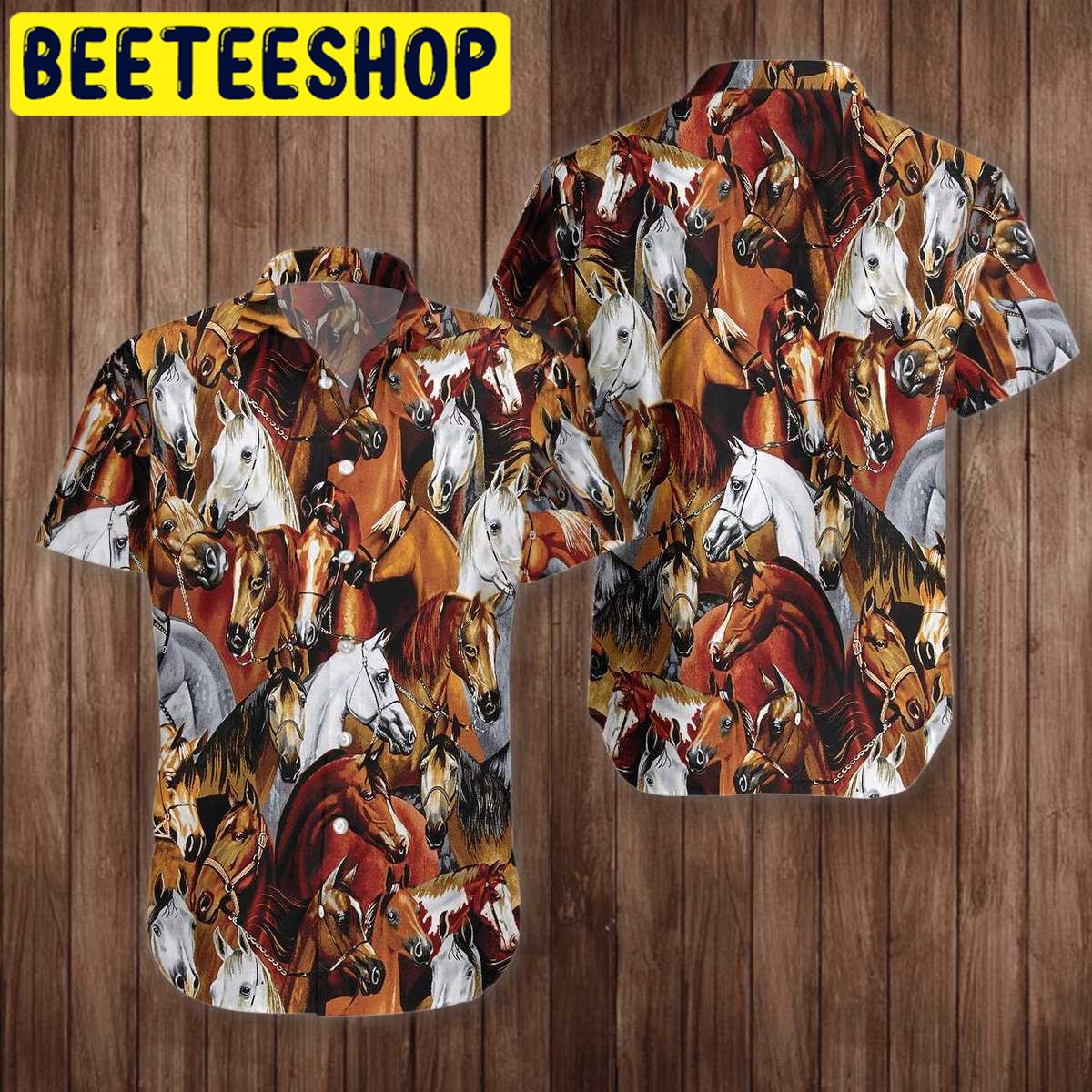 Horse Hawaiian Shirt 4359