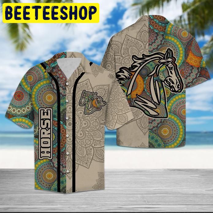 Horse Mandala Hawaiian Shirt 2359