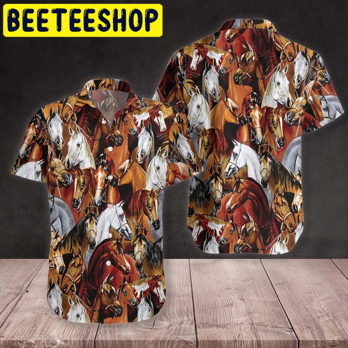 Horse Racing Hawaiian Shirt 2359