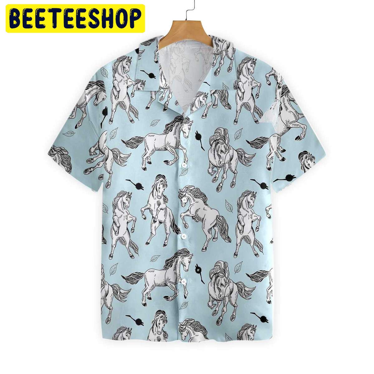 Horse Seamless Pattern Trending Hawaiian Shirt