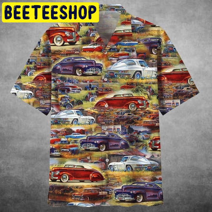 Hot Rod Hawaiian Shirt 2359