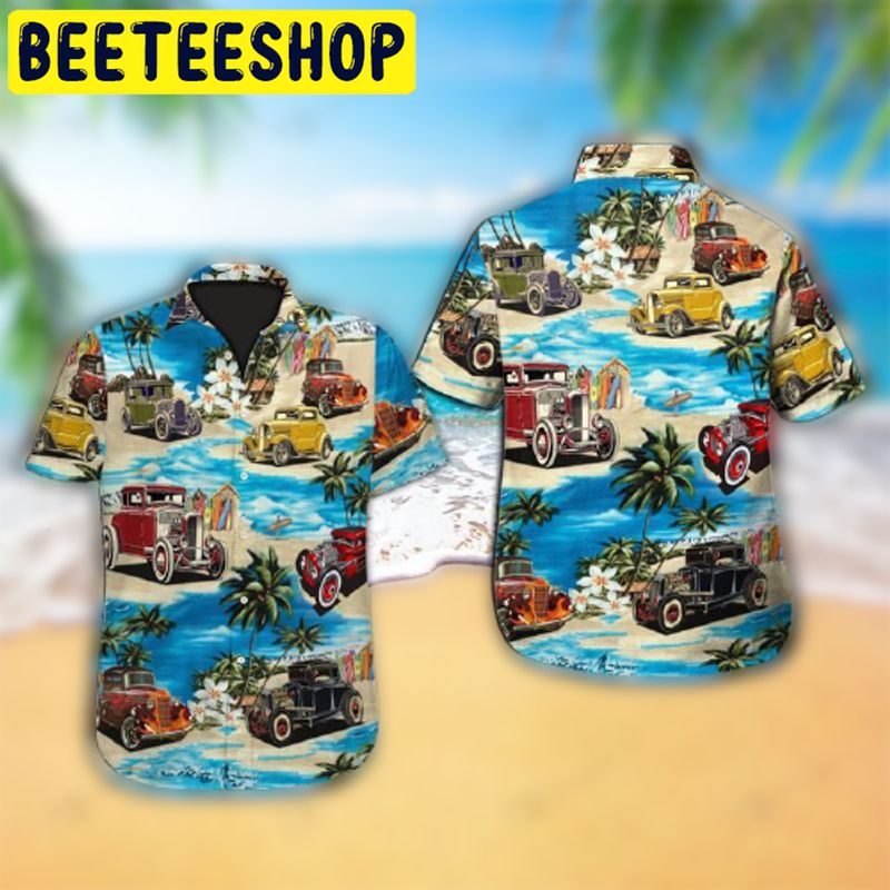 Hot Rod Hawaiian Shirt 4359