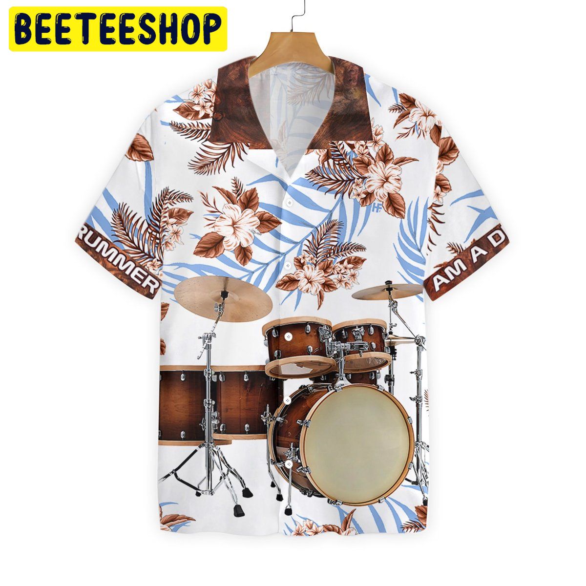 I Am A Drummer Trending Hawaiian Shirt