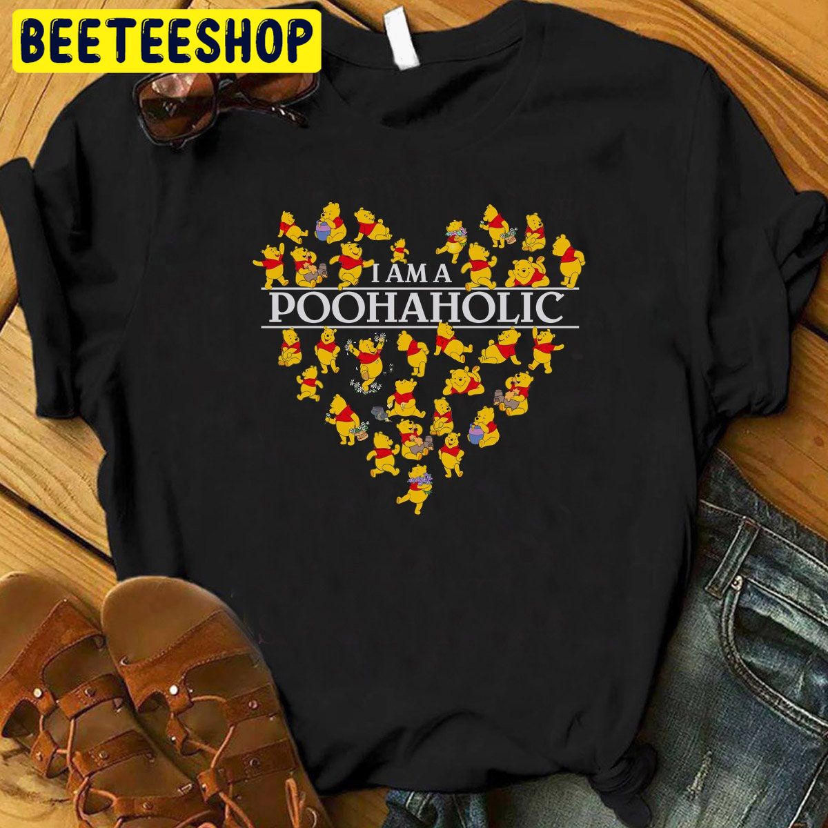 I Am A Poohhaholic Disney Winnie The Pooh Trending Unisex Shirt