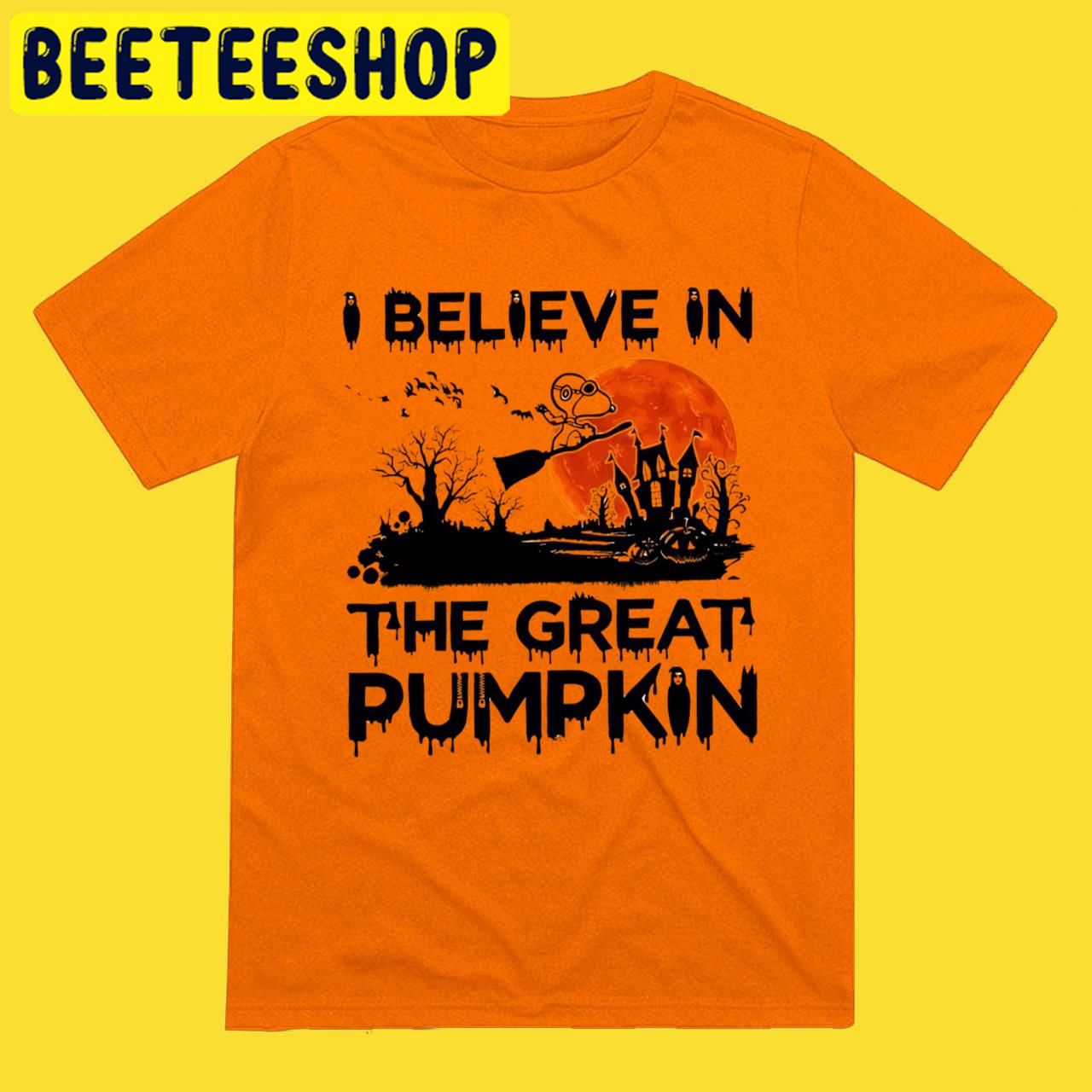 I Believe In The Great Pumpkin Snoopy Snoopy Halloween Trending Unisex T-Shirt