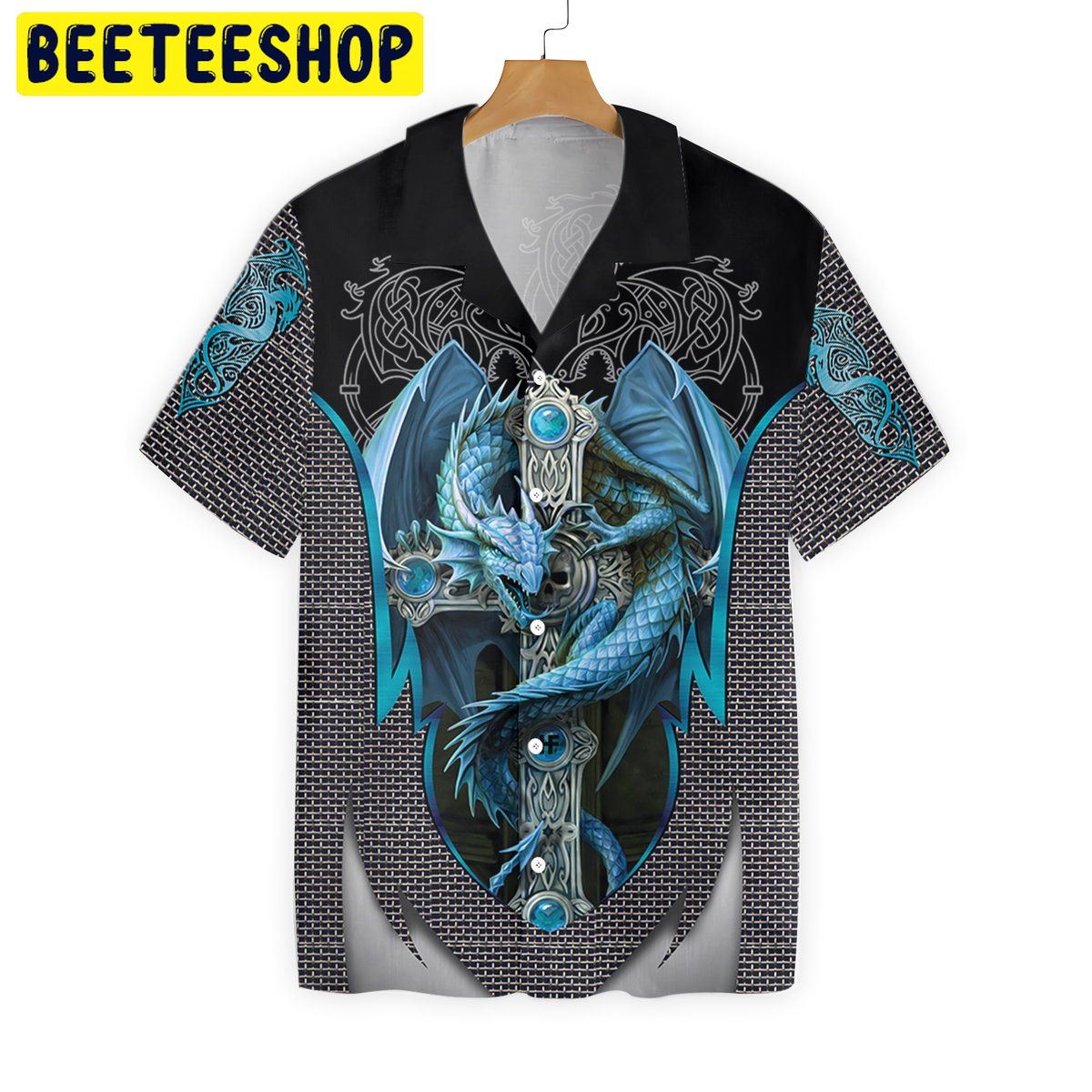 Ice Gothic Dragon Trending Hawaiian Shirt