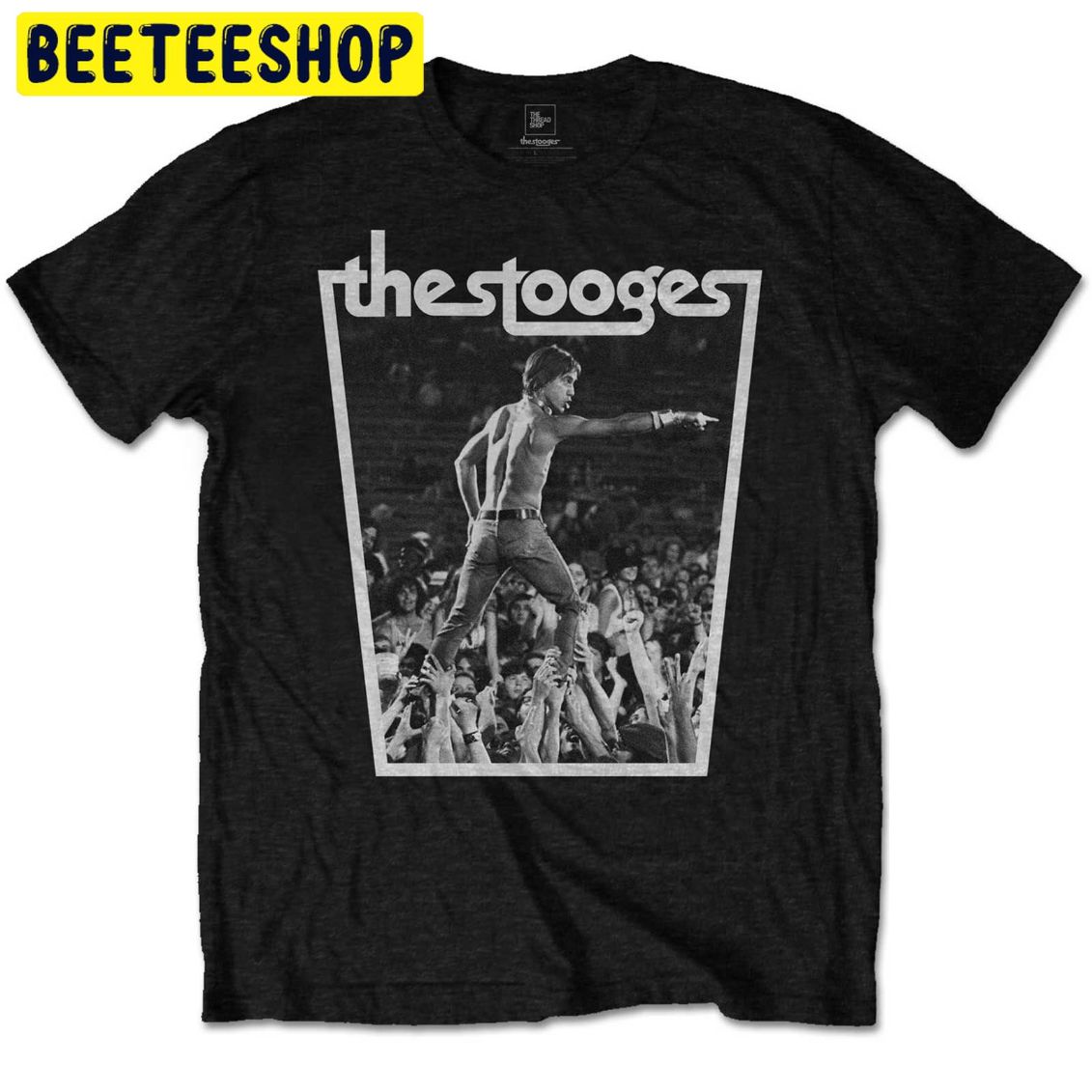 Iggy Pop And The Stooges Live Punk Gig Trending Unisex Shirt