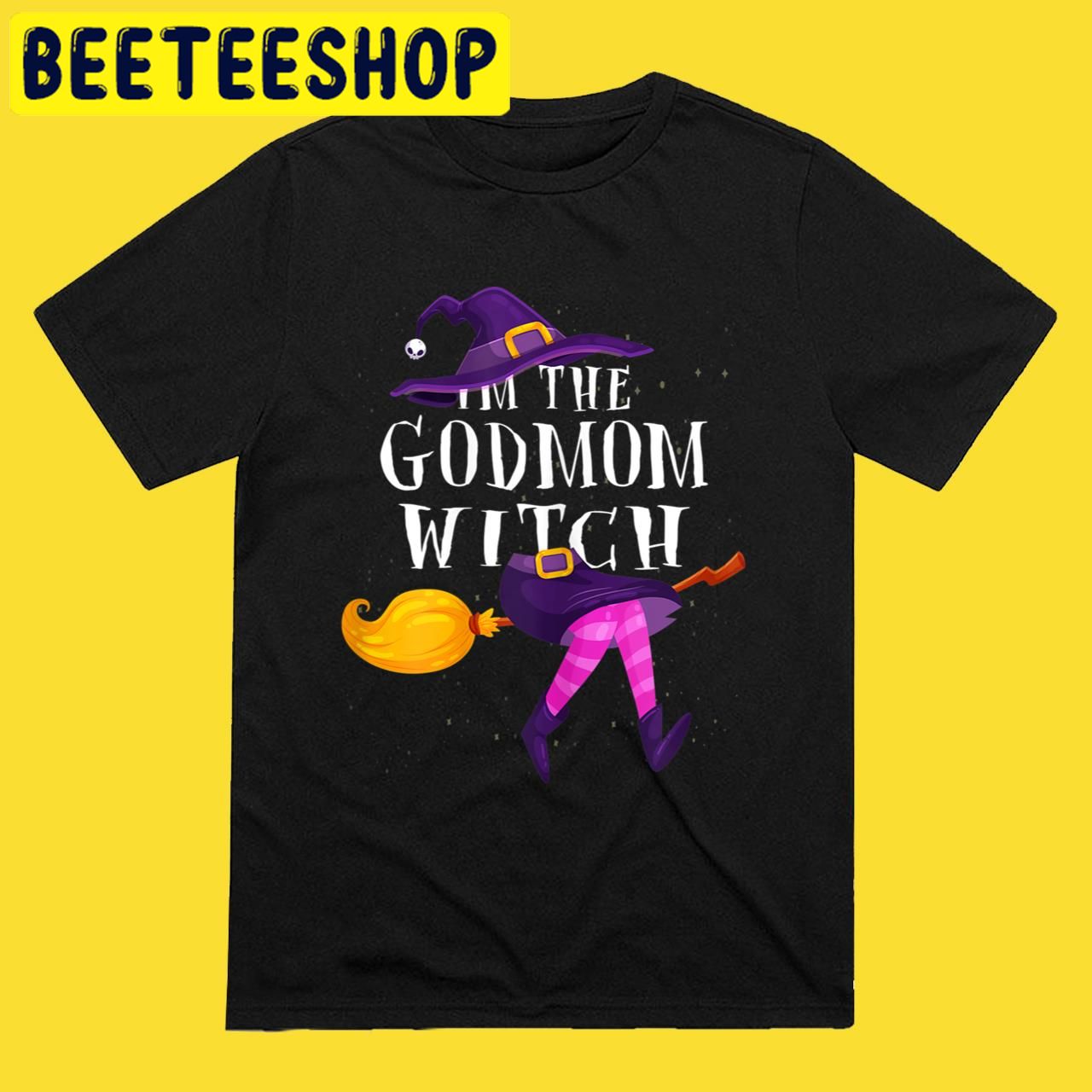 I’m The Godmom Witch Costume Godmother Cutes Halloween Trending Unisex T-Shirt