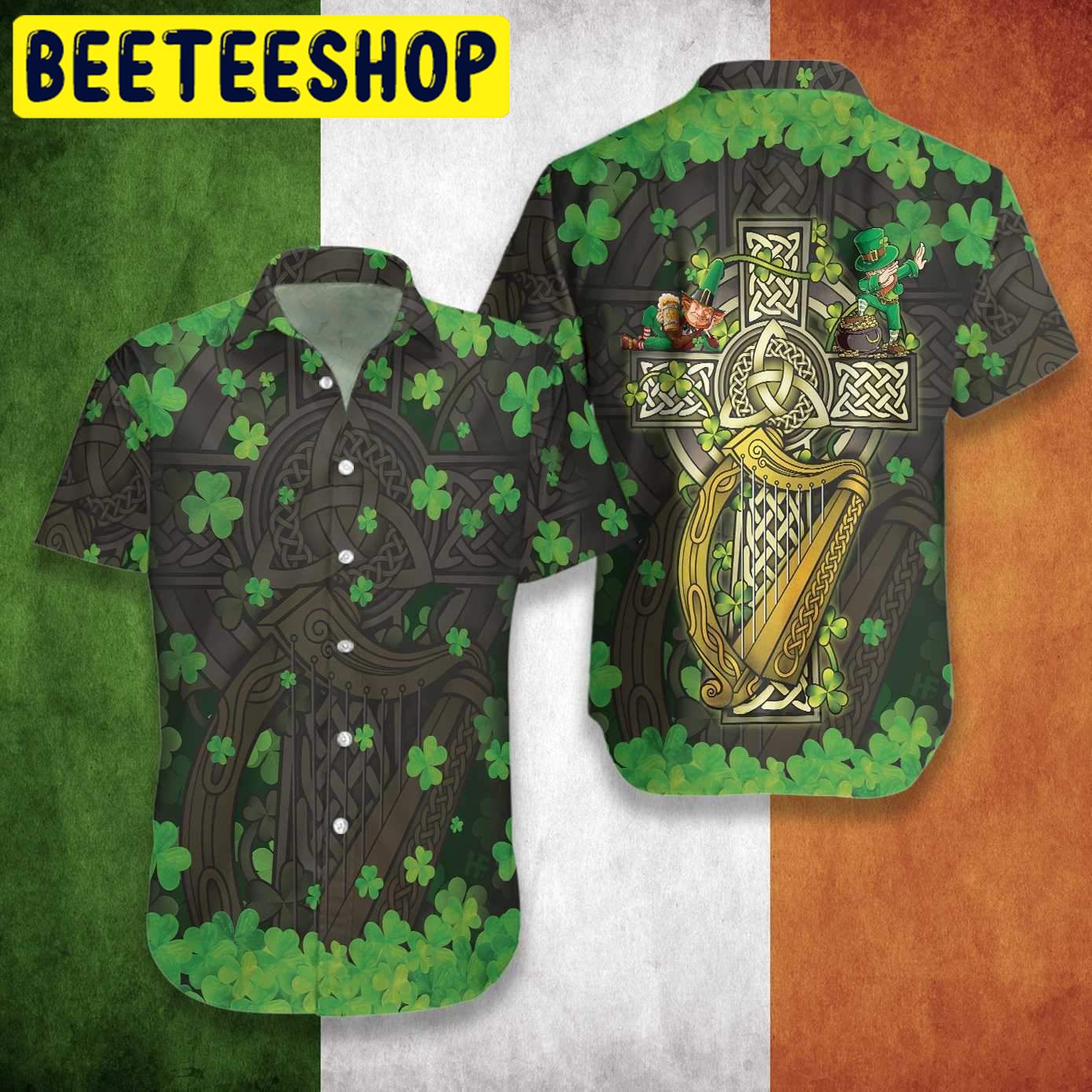 Irish Saint Patrick’s Day Hawaiian Shirt 3359