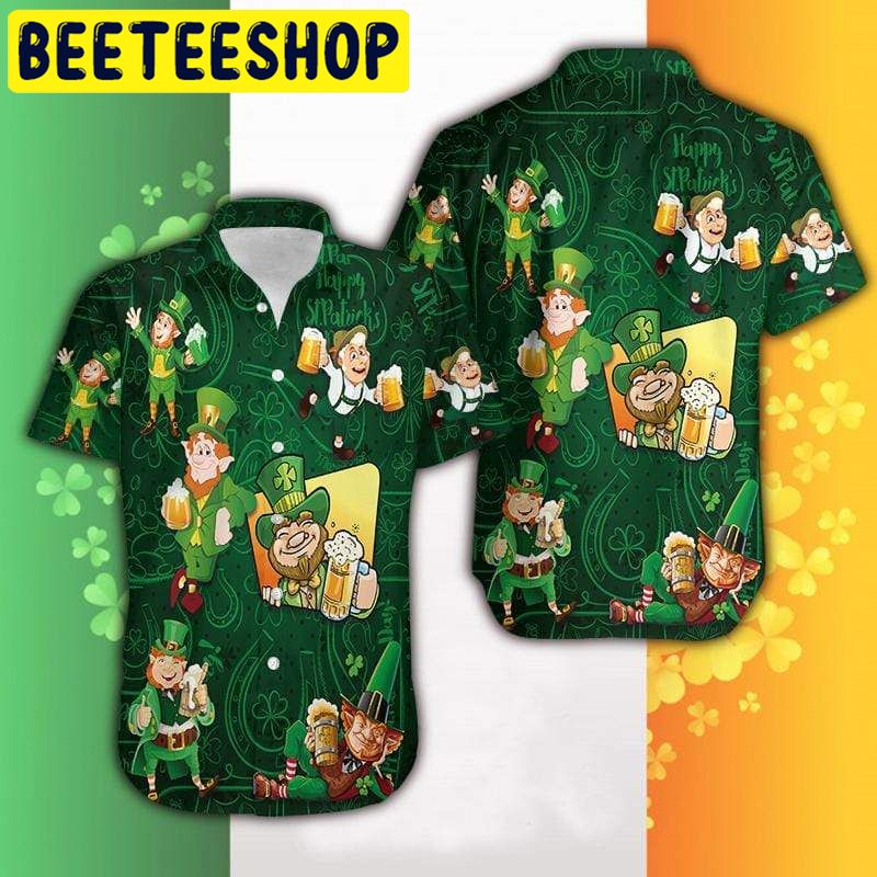 Irish Saint Patrick’s Day Hawaiian Shirt 8359