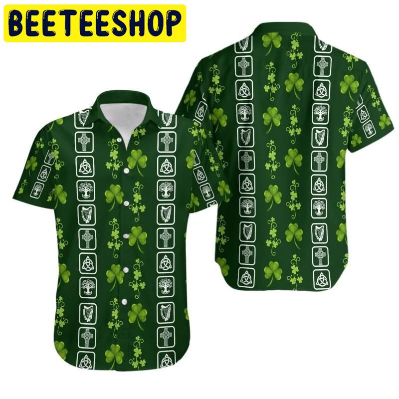 Irish St 3359. Patrick’s Day Hawaiian Shirt