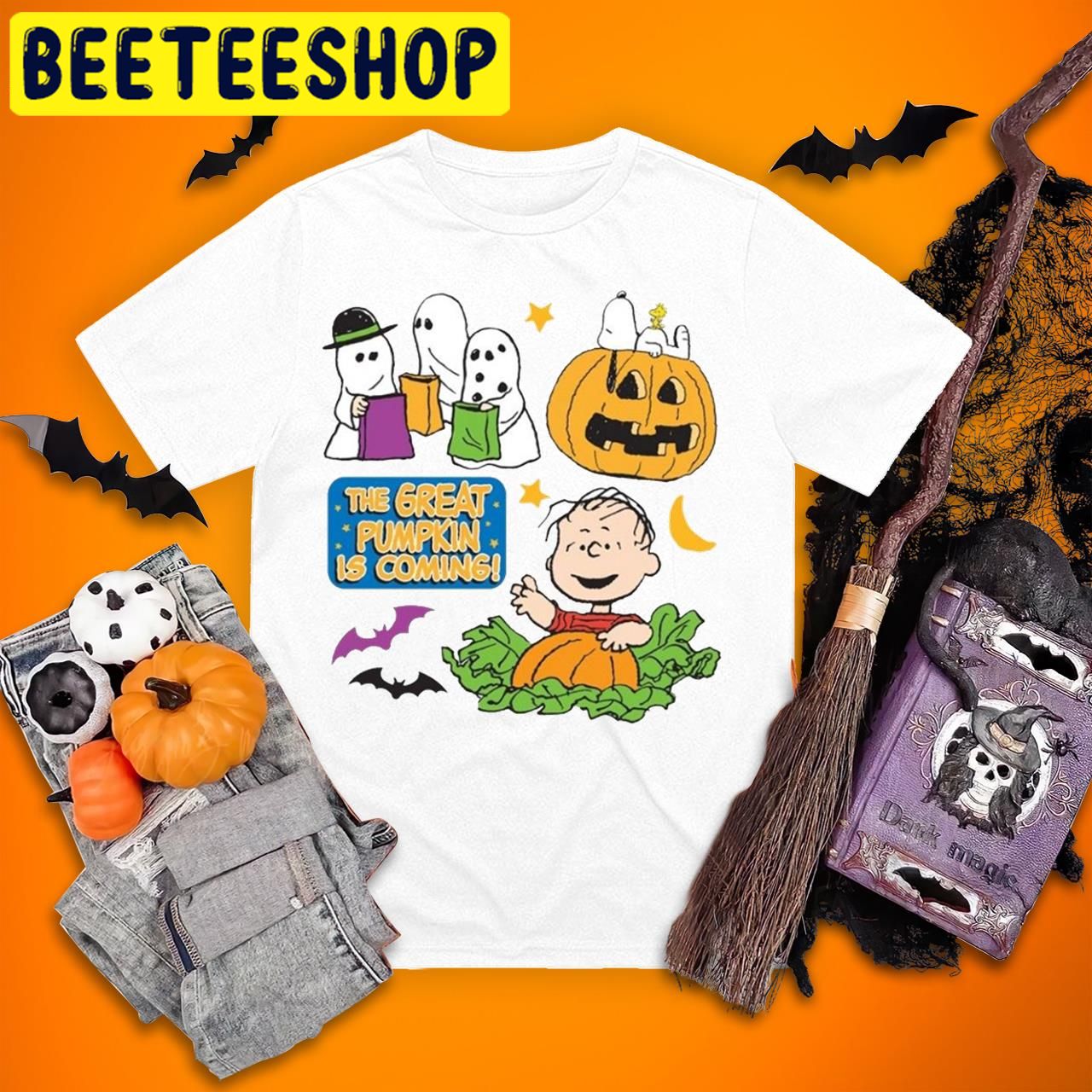 It’s The Great Pumpkin Charlie BrownSnoopy Halloween Trending Unisex T-Shirt