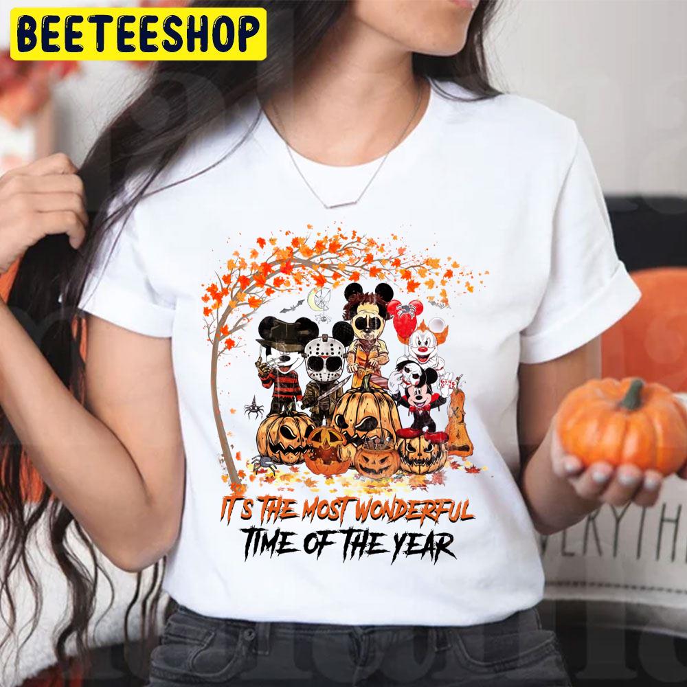 It’s The Most Wonderful Time Of The Year Mickey Cosplay Horror Killer Trending Unisex T-Shirt