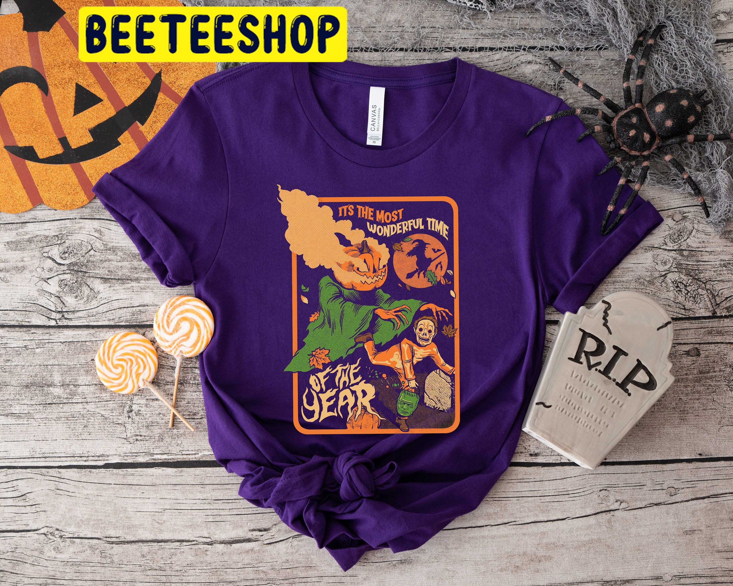 It’s The Most Wonderful Time Of The Year Retro Vintage 90s Halloween Trending Unisex Shirt