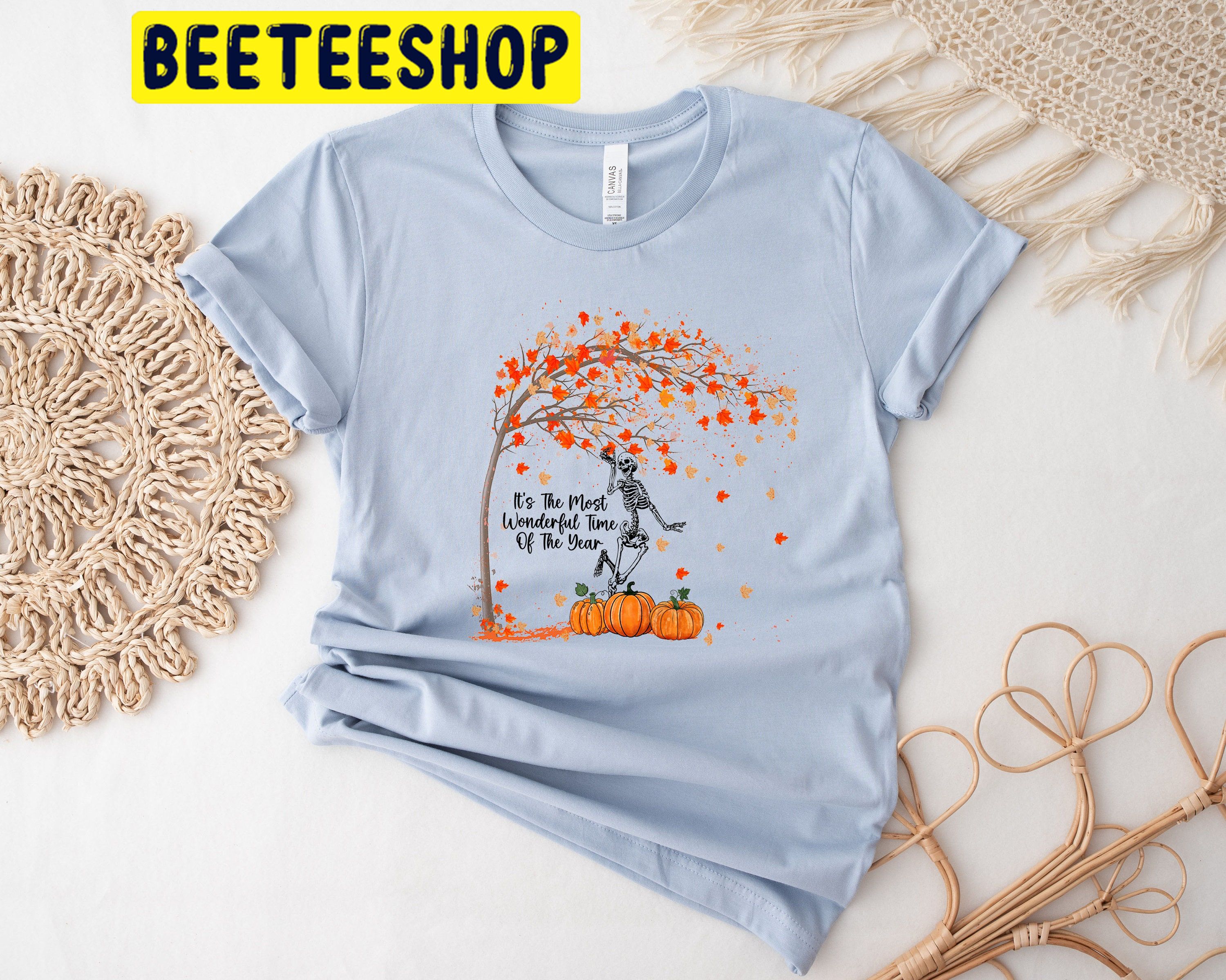 It’s The Most Wonderful Time Of The Year White Art Halloween Trending Unisex Shirt