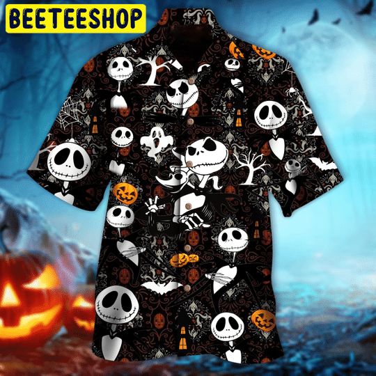 Jack Skellington Skull Trending Hawaiian Shirt