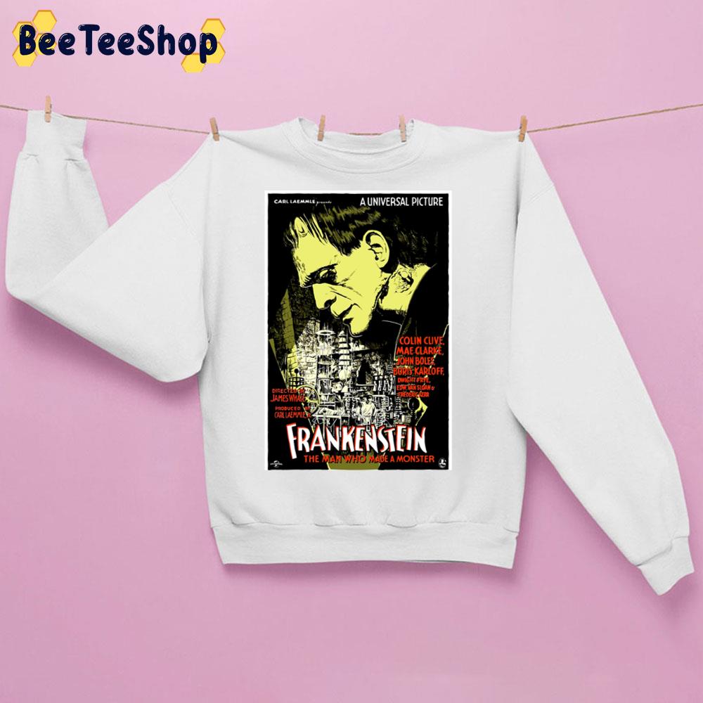 James Whale’s 1931 Frankenstein Monster Halloween Trending Unisex Sweatshirt