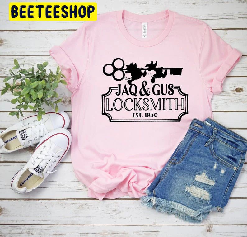 Jaq And Gus Gus Locksmith Trending Unisex Shirt