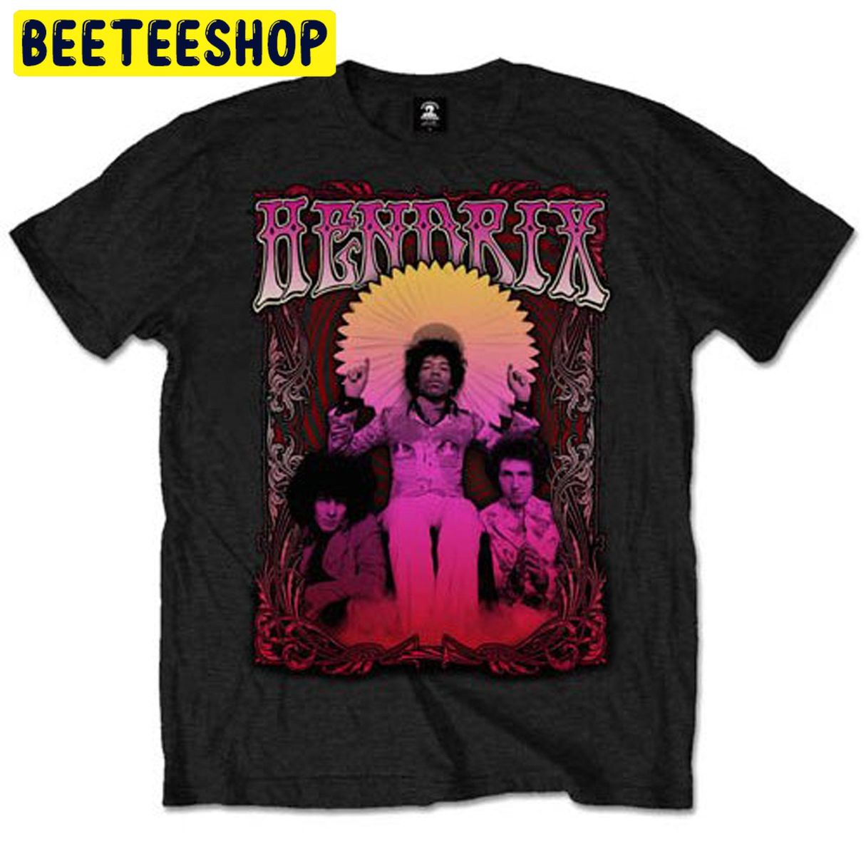 Jimi Hendrix Experience Ferris Wheel Rock Trending Unisex Shirt