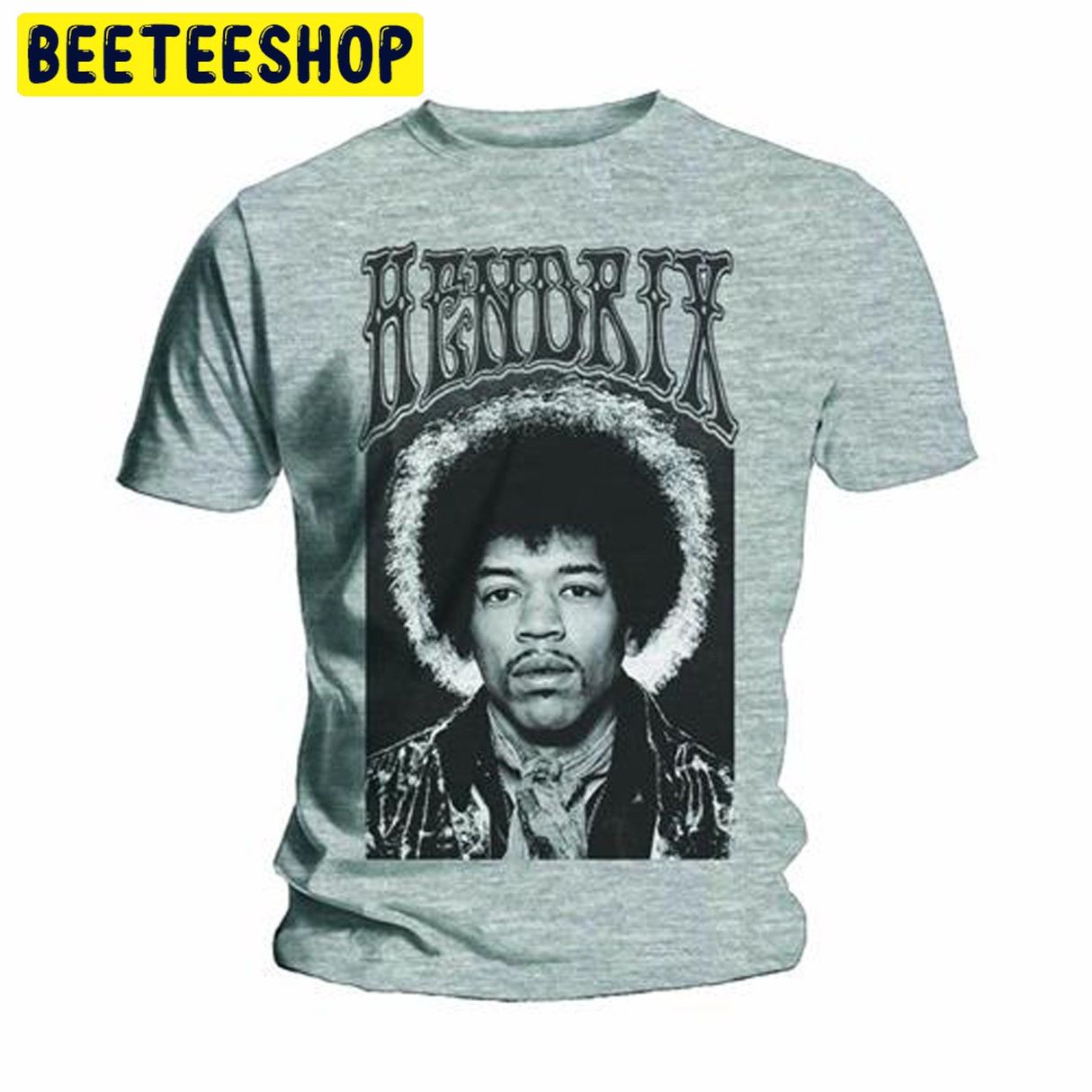 Jimi Hendrix Halo Face Rock Experience Trending Unisex Shirt