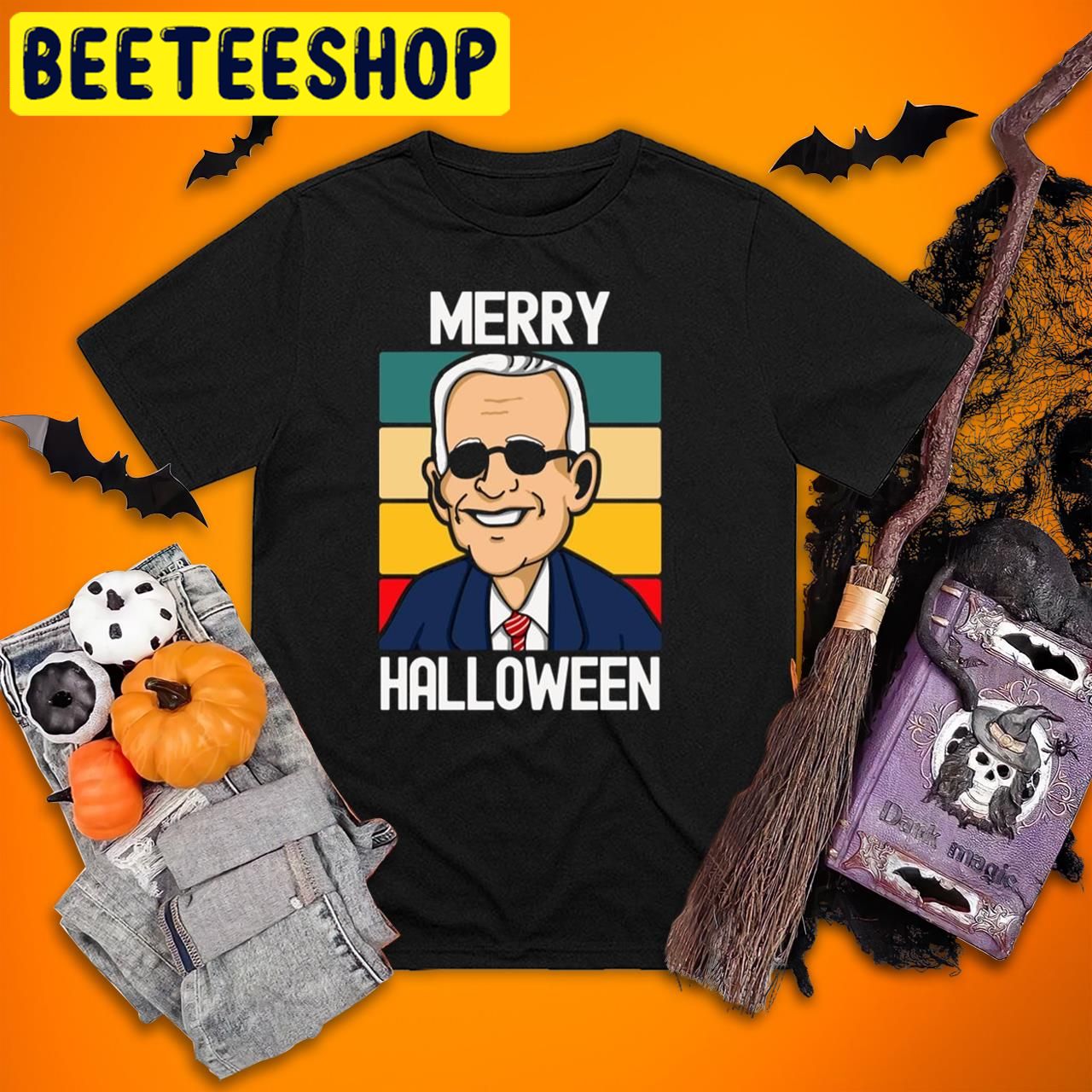 Joe Biden Merry Halloween Trending Unisex T-Shirt