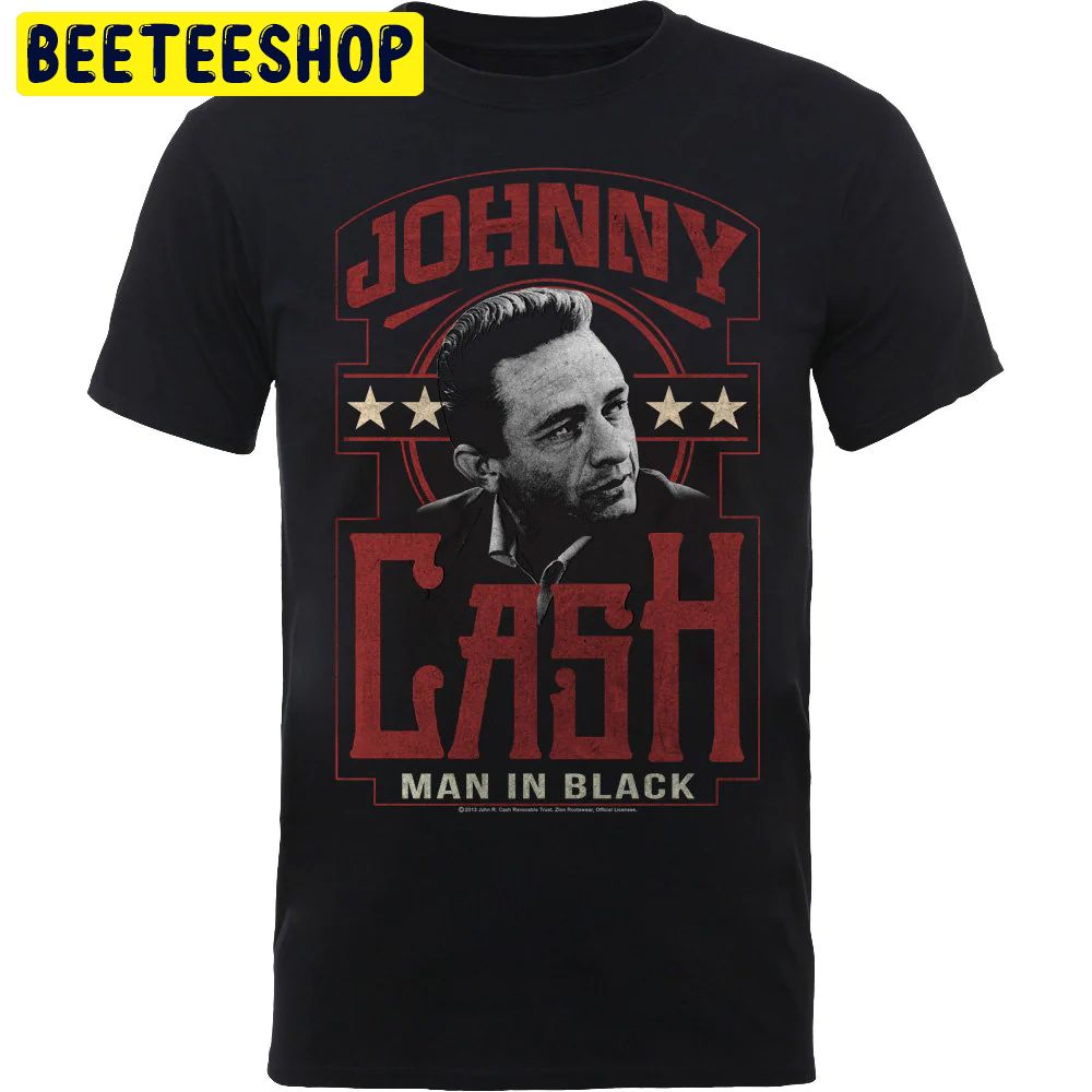 Johnny Cash Man In Black Country Rock Trending Unisex Shirt