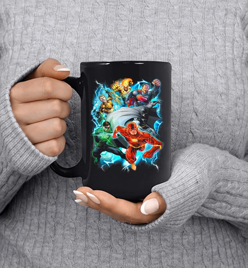 Justice League Electric Team Mug