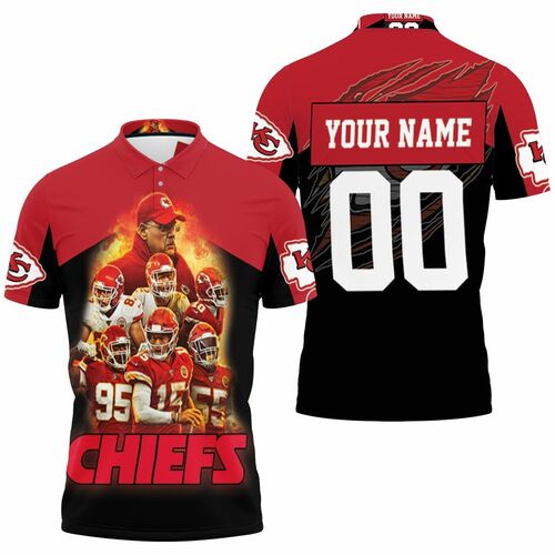 Kansas City Chiefs Afc West Champions 2021 Super Bowl Personalized 1 3D All Over Print Polo Shirt