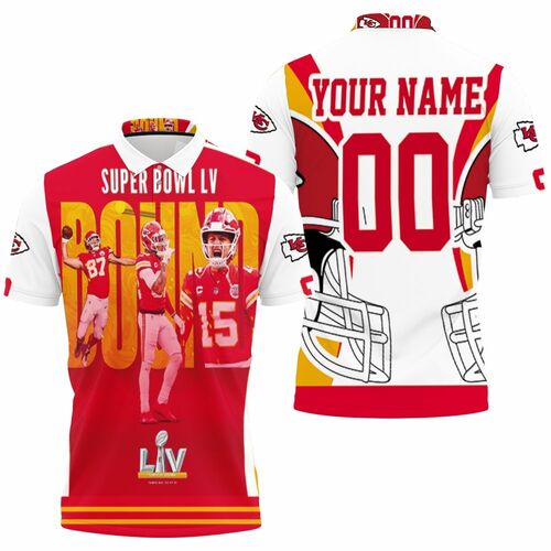 Kansas City Chiefs Afc West Division Super Bowl L V 2021 Personalized 3D All Over Print Polo Shirt