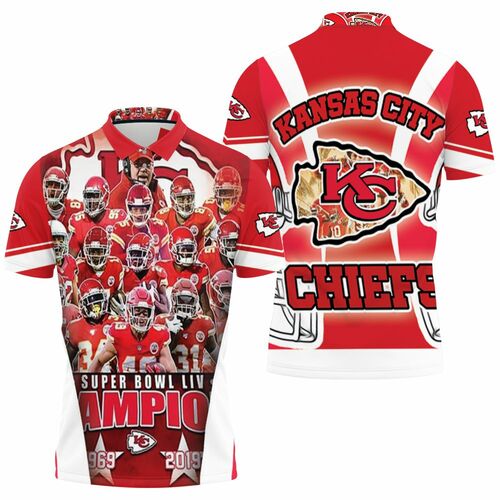 Kansas City Chiefs Super Bowl 2021 Champions Afc West Division For Fans 3D All Over Print Polo Shirt