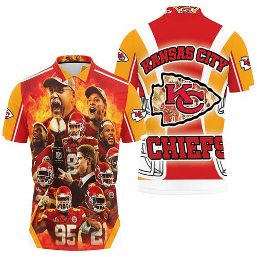 Kansas City Chiefss Member Afc West Division Super Bowl 2021 3D All Over Print Polo Shirt