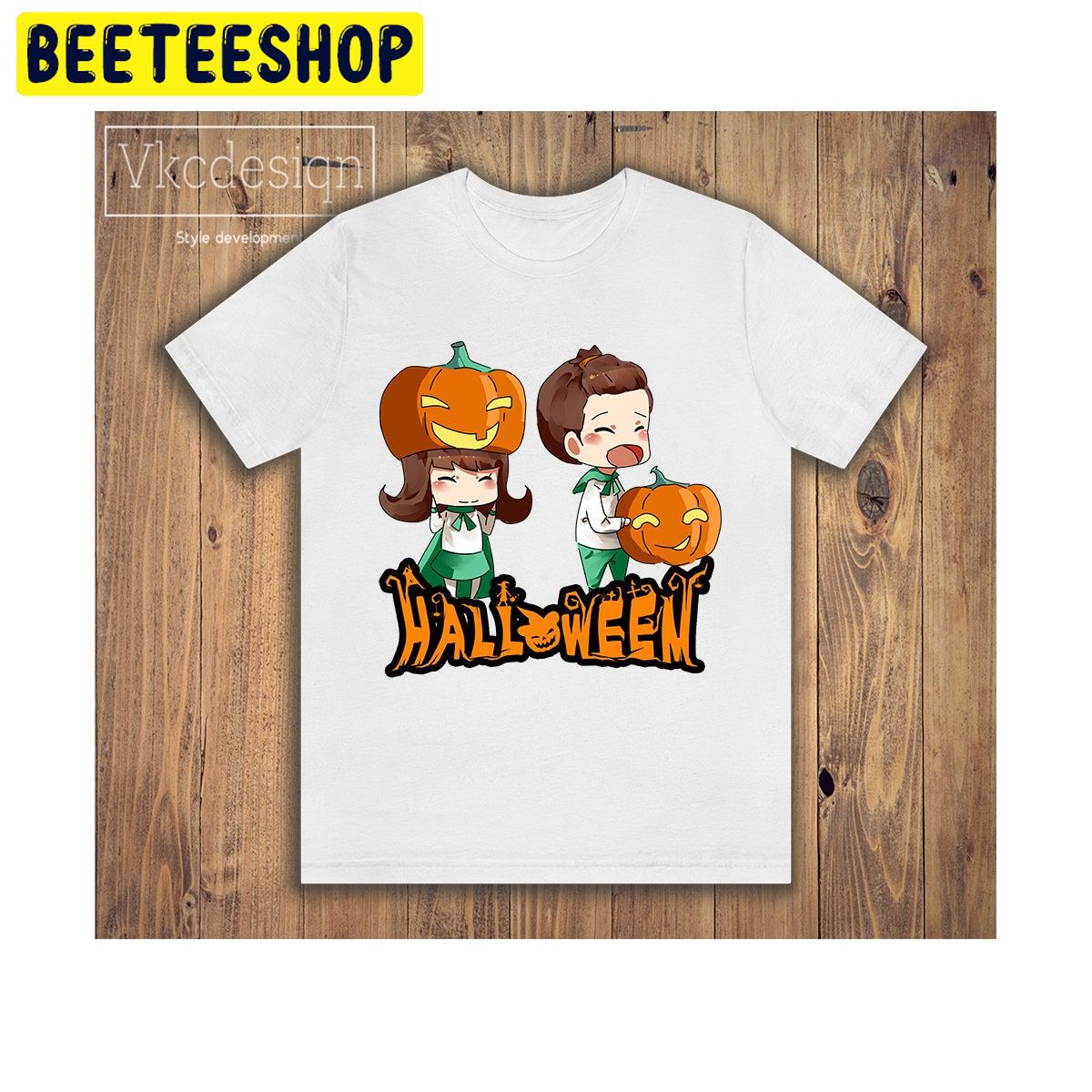 Kawaii Halloween Trending Unisex Shirt Beeteeshop