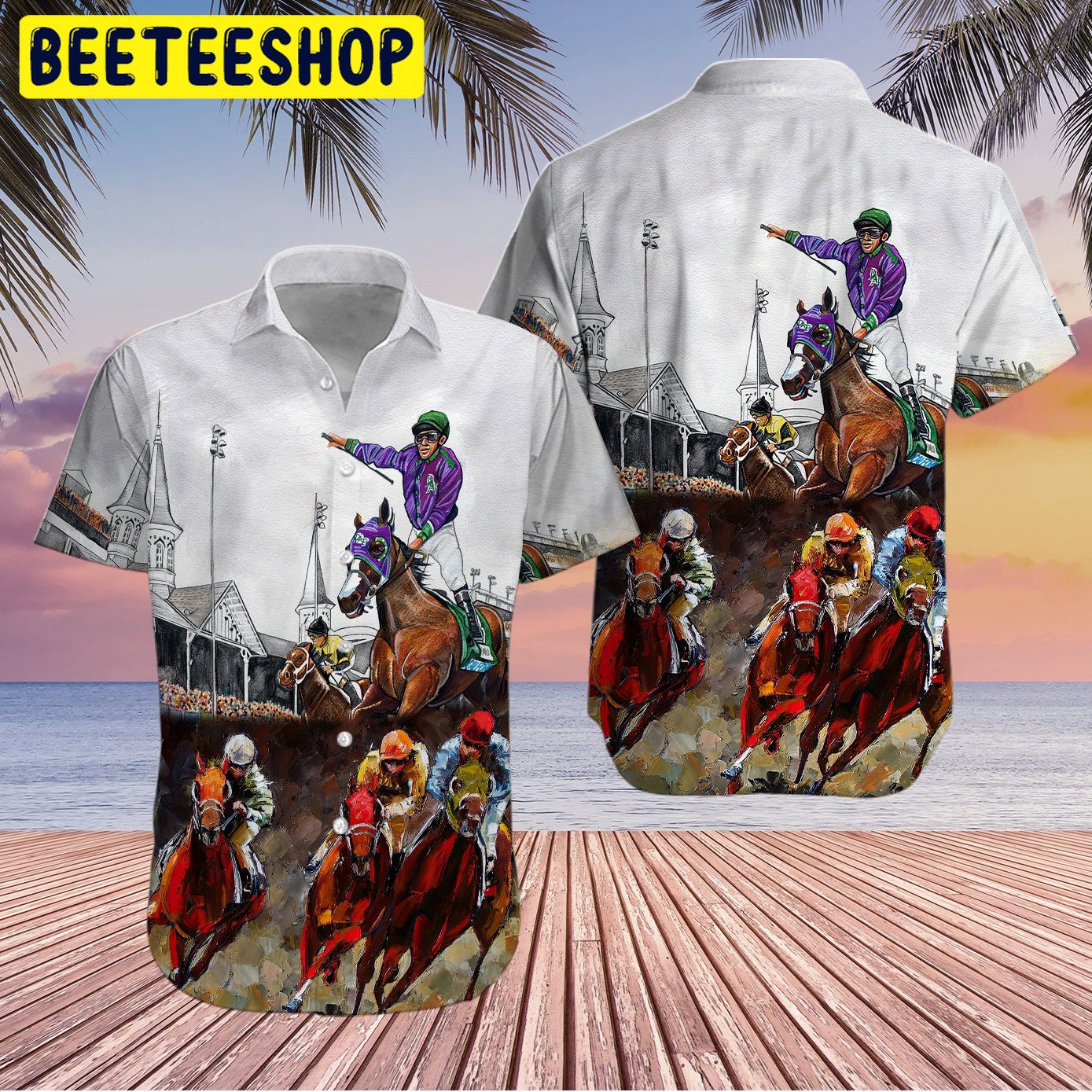 Kentucky Derby Horse Racing Trending Hawaiian Shirt