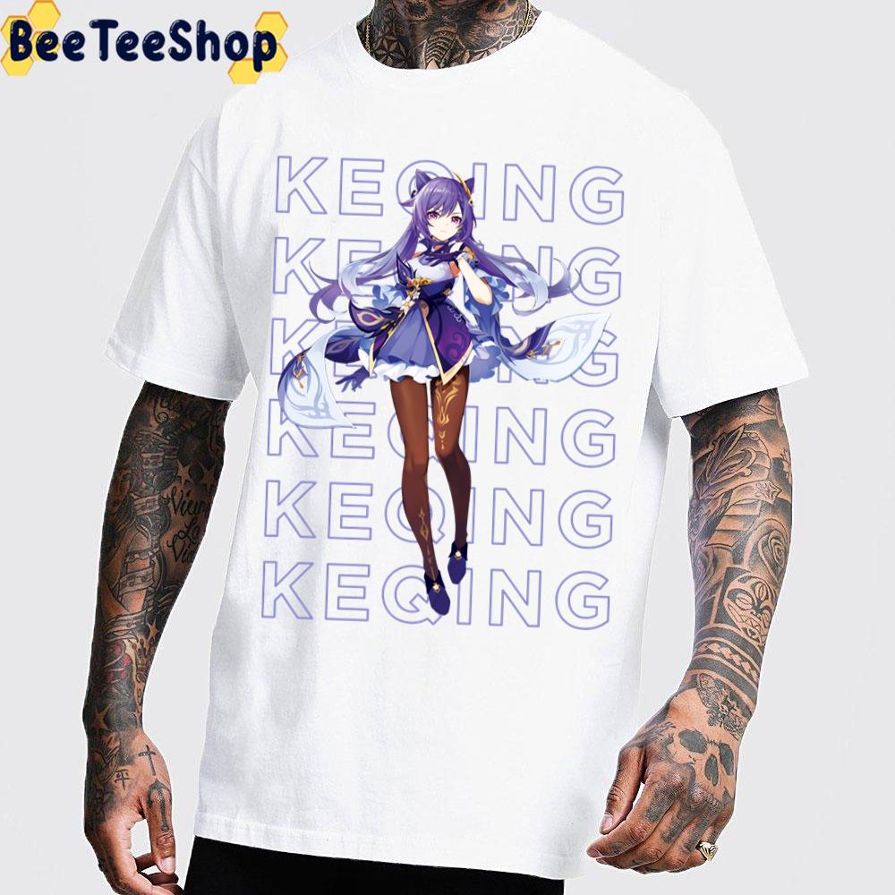 Keqing Design Genshin Impact Trending Unisex T-Shirt