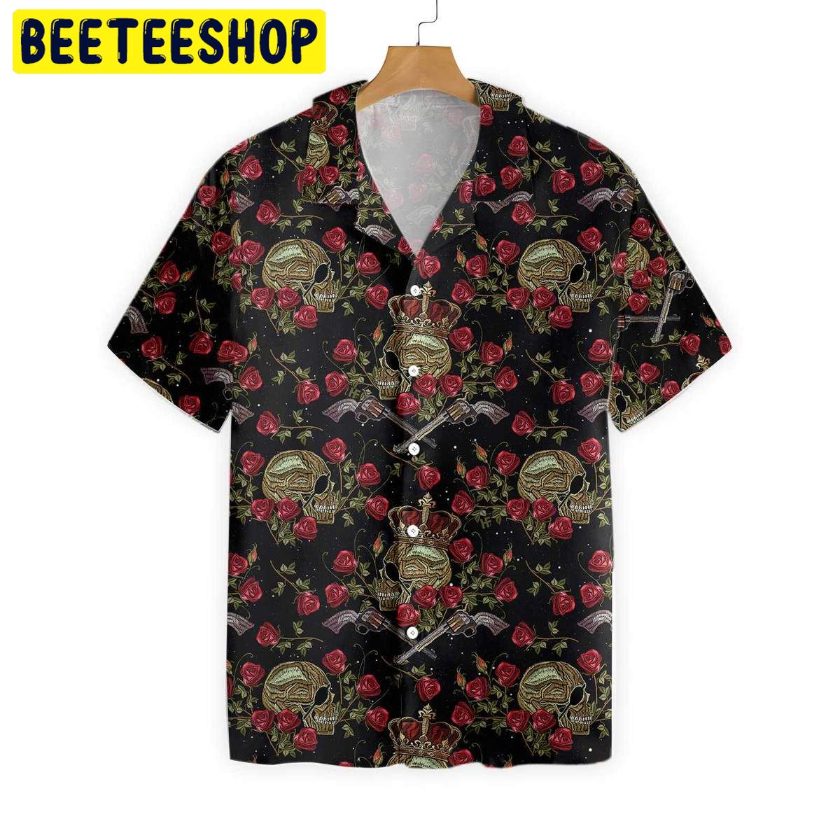 King Of Pirates In Crown Trending Hawaiian Shirt