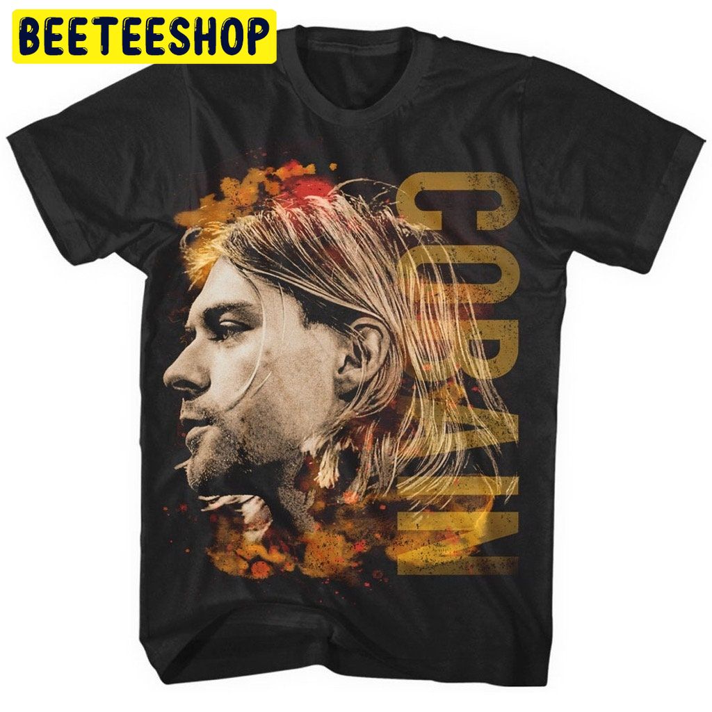 Kurt Cobain Side View Nirvana In Utero Rock Trending Unisex Shirt