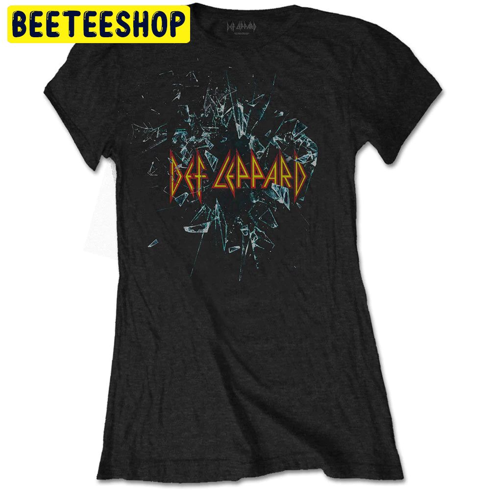 Ladies Def Leppard Shatter Trending Unisex Shirt