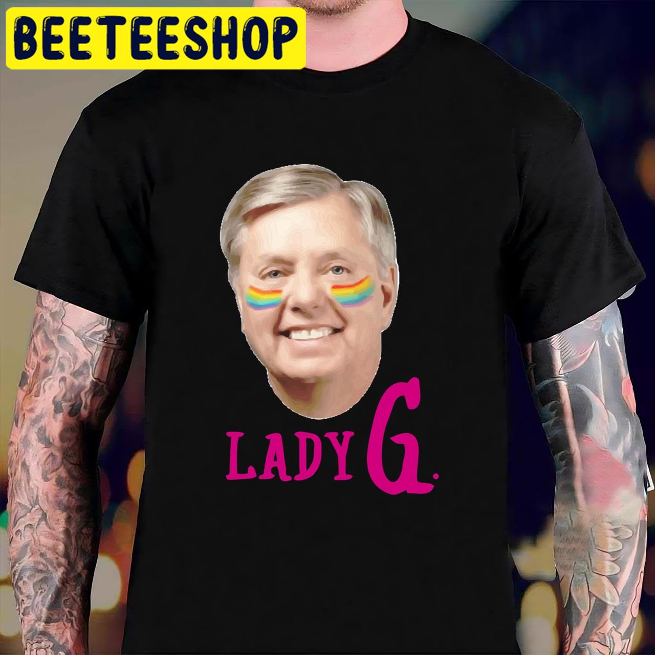 Lady G Senator Lindsey Graham Gay Pride Lindsey Graham Halloween Trending Unisex T-Shirt