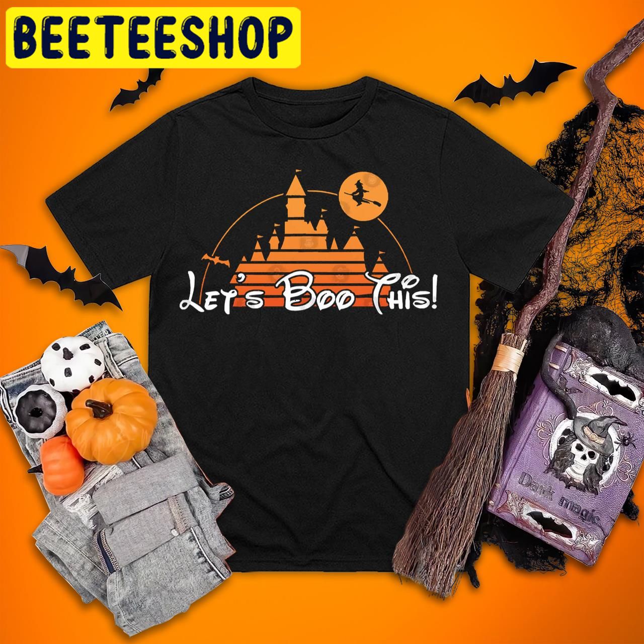 Lets Boo this Disneyland Halloween Trending Unisex T-Shirt