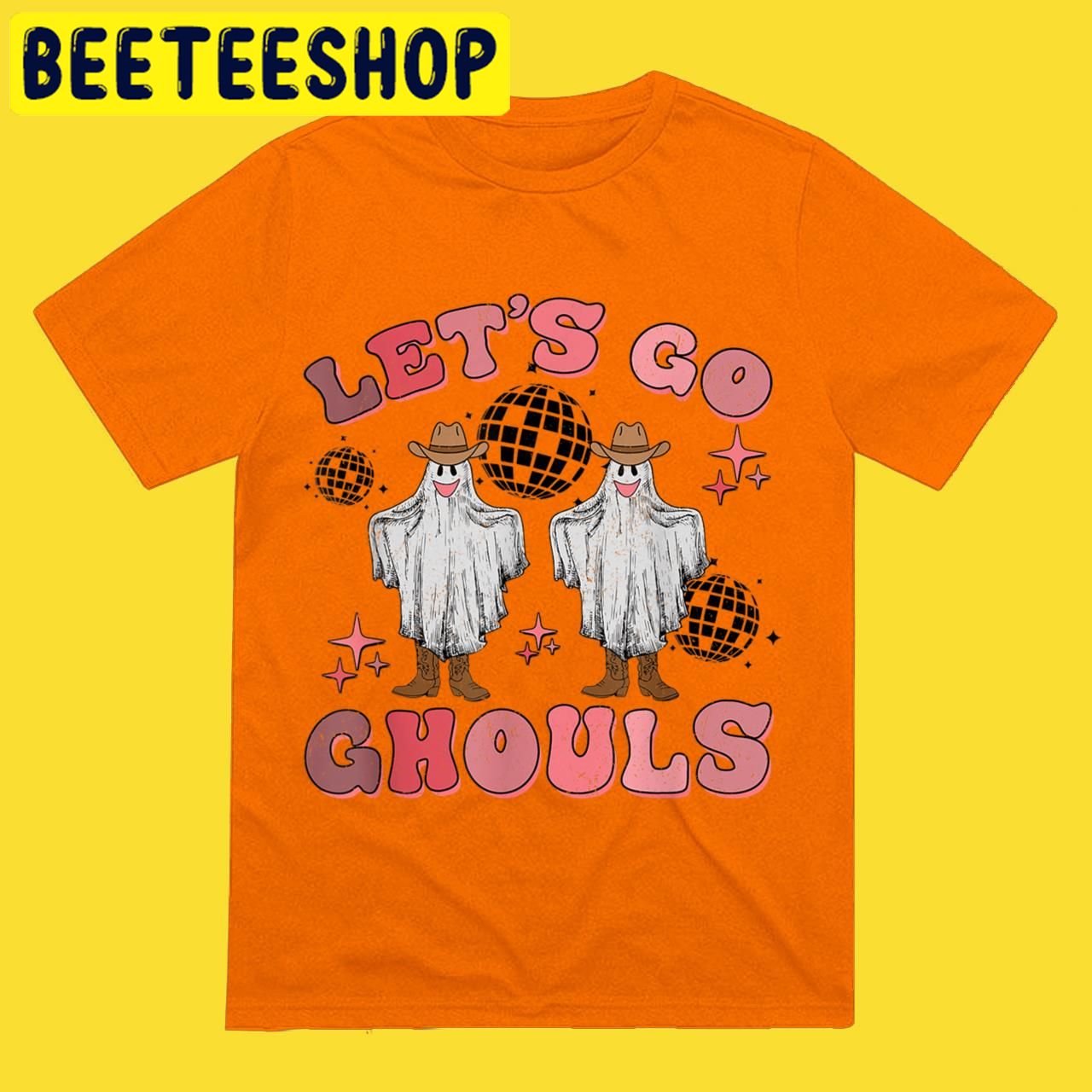 Let’s Go Ghouls Disco Ball The Best Halloween Trending Unisex T-Shirt