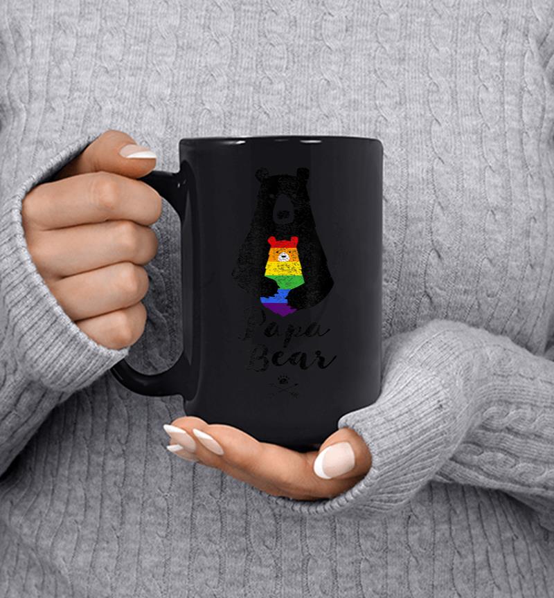 LGBT Dad 038 Mom Papa Bear Mama Bear LGBT Mug